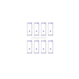 King Engine Bearings Connecting Rod Bearing Set for 1981-1982 Ford Granada (CR4476SI)