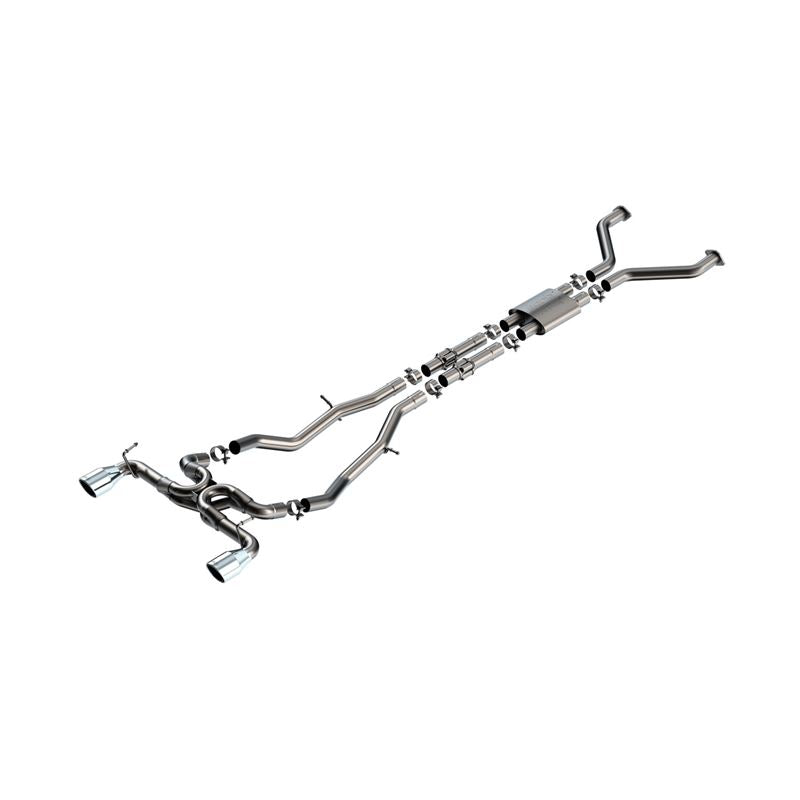 Borla 23-24 Nissan Z 2.5in ATAK Cat Back Exhaust 4.5in Tip - Stainless Steel (140930)