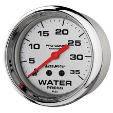 Load image into Gallery viewer, AutoMeter Water Pressure Gauge (200773-35)