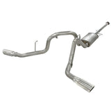 aFe MACH Force-Xp 3 IN 409 Stainless Steel Cat-Back Exhaust System w/Polished Tip (49-43056-P)