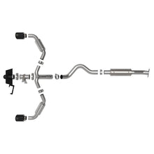 Load image into Gallery viewer, aFe Power Gemini XV 3in to 2-1/2in Cat Back Exhaust w/ Black Tips for 23-24 Toyota GR Corolla L3 1.6L (t) (49-36067-B)