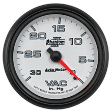 Load image into Gallery viewer, AutoMeter Vacuum Gauge (7884)