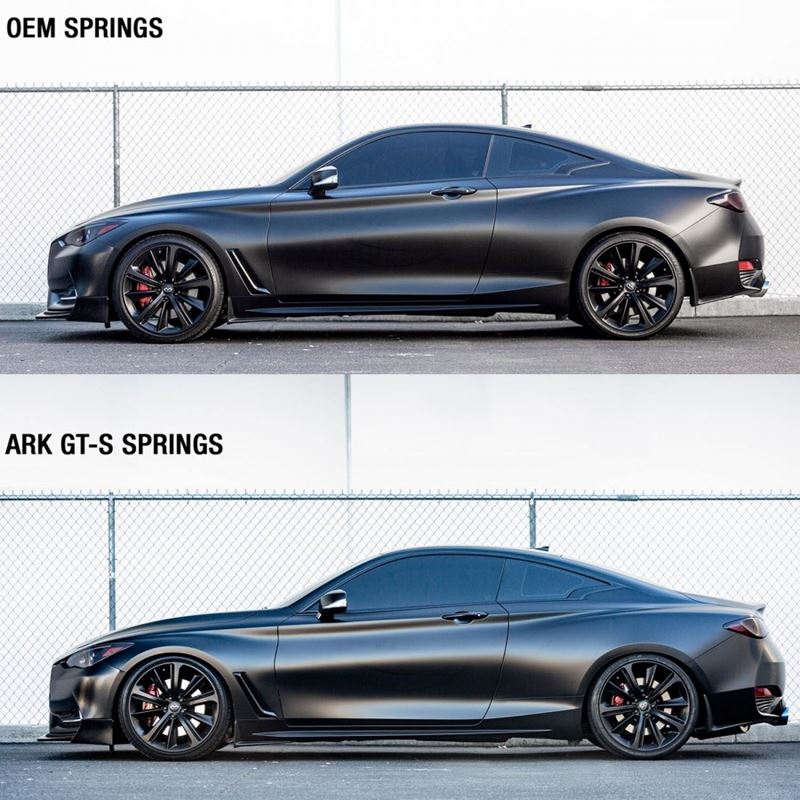 Ark Performance GT-S Lowering Springs for Infiniti Q60 3.0T RWD (LS1130-0107)