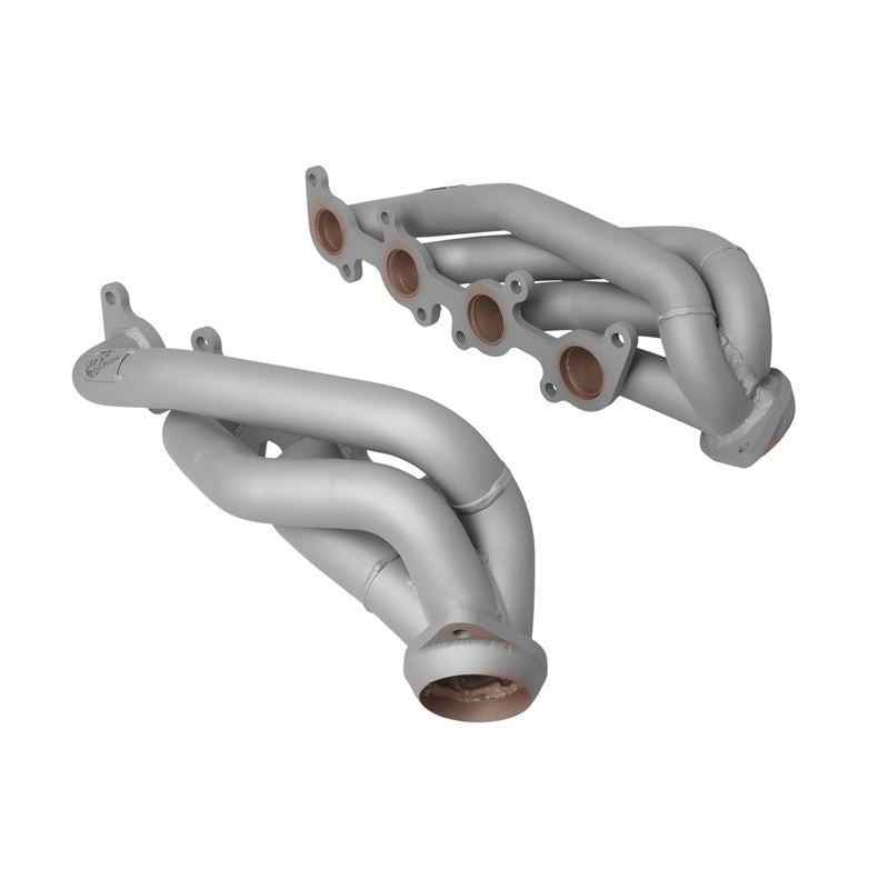 aFe Twisted Steel 1-5/8 IN to 2-1/2 IN 304 Stainless Headers w/ Titanium Coat Finish (48-33025-1T)