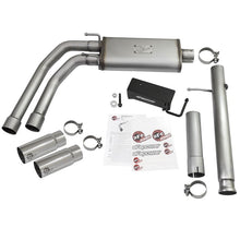 Load image into Gallery viewer, aFe Rebel Series 3 IN to 2-1/2 IN 409 Stainless Steel Cat-Back Exhaust w/ Polish Tip (49-44062-P)