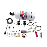 Nitrous Express Universal Fly By Wire Single Nozzle Nitrous Kit w/10lb Bottle (Incl TPS Switch) (20919-10)