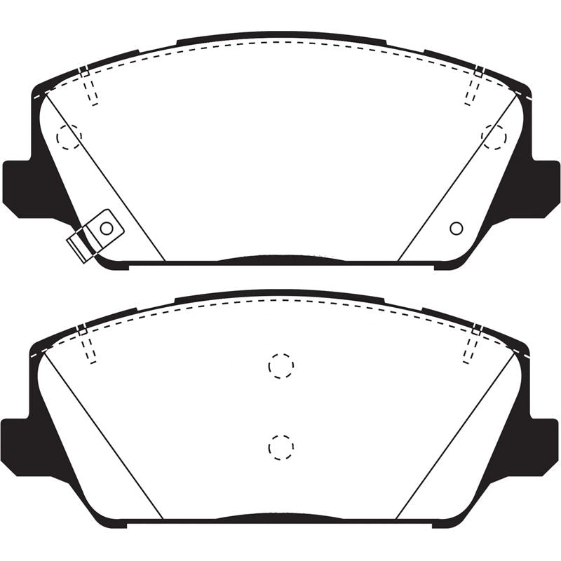 EBC Greenstuff 2000 Series Sport Brake Pads (DP23082)