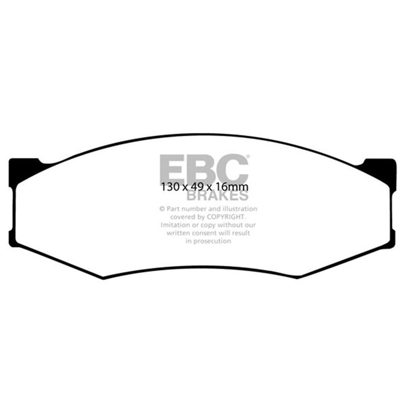 EBC Greenstuff 2000 Series Sport Brake Pads (DP2538)