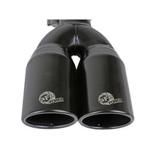 Load image into Gallery viewer, aFe MACH Force-Xp 409 Stainless Steel Clamp-on Exhaust Tip Black (49T25374-B12)