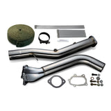 STRAIGHT DOWN PIPE KIT EXPREME EJ SINGLE SCROLL GD Ver.2 with TITAN EXHAUST BANDAGE (TB6060-SB02A)