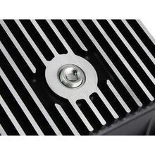 Load image into Gallery viewer, aFe Power Transmission Pan Black w/ Machined Fins (46-70222)