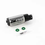 Deatschwerks DW300C series, 340lph compact fuel pump without mounting clips w /Install Kit (9-307-1009)