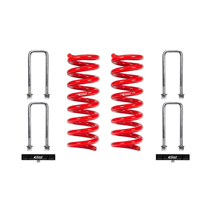 Eibach Springs PRO-LIFT-KIT Springs (Front Springs Rear 1in Block) for 2020-2021 Toyota Tacoma (E30-82-069-03-22)