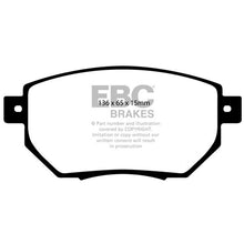 Load image into Gallery viewer, EBC Greenstuff 2000 Series Sport Brake Pads (DP21659)