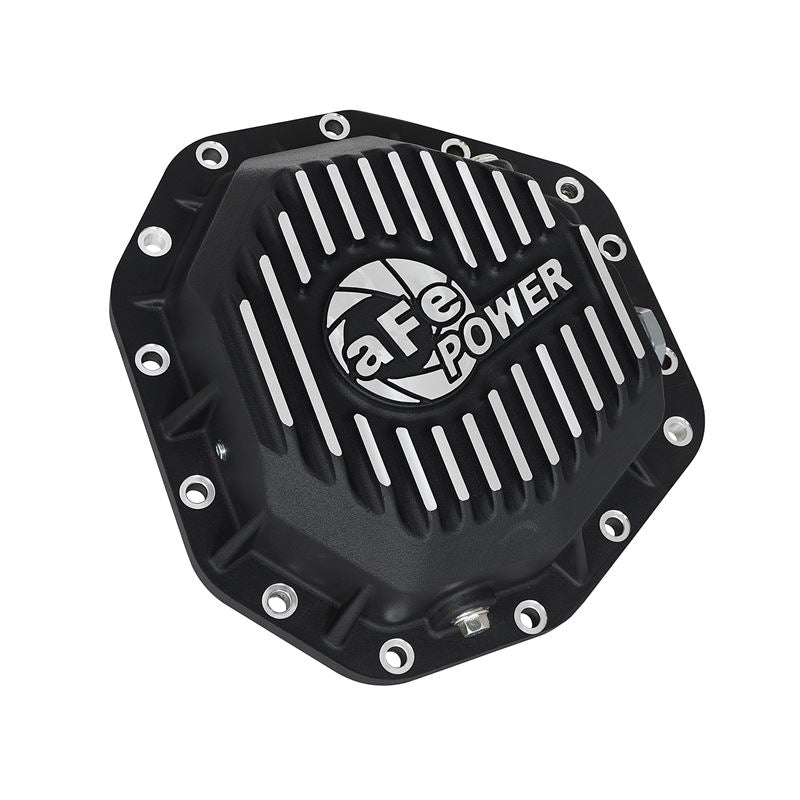 aFe Pro Series Rear Differential Cover Black w/ Machined Fins (46-70352)