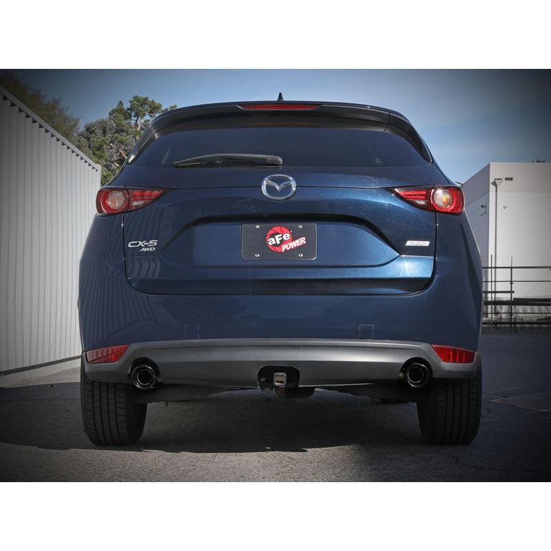 Takeda Axle-Back Exhaust System for 2017-2022 Mazda CX-5(49-37021-B)