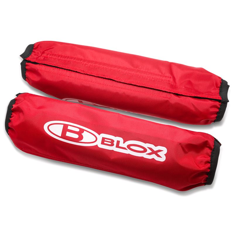 Blox Racing Coilover Covers - Red (Pair) (BXSS-00100-CCR)