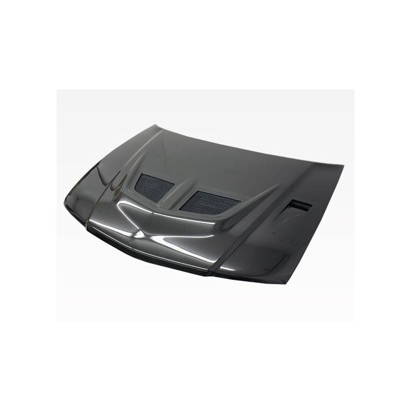 VIS Racing EVO Style Black Carbon Fiber Hood (97MTMIR4DJEV-010C)