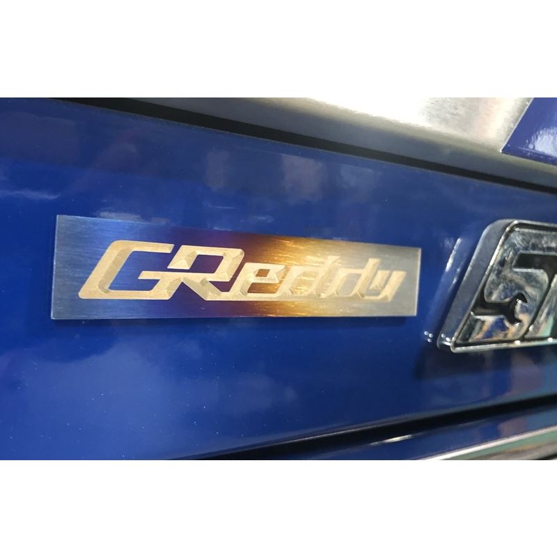 GReddy Titanium Emblem - (105x20mm) (18000201)