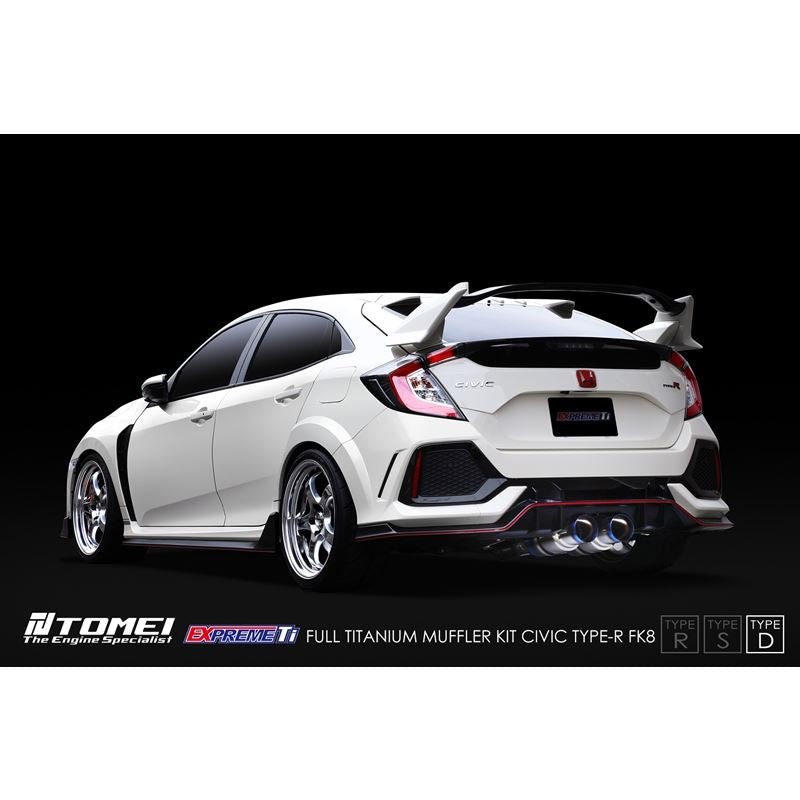 Tomei Expreme Ti Type D Exhaust System for Honda Civic Type R (TB6090-HN06C)