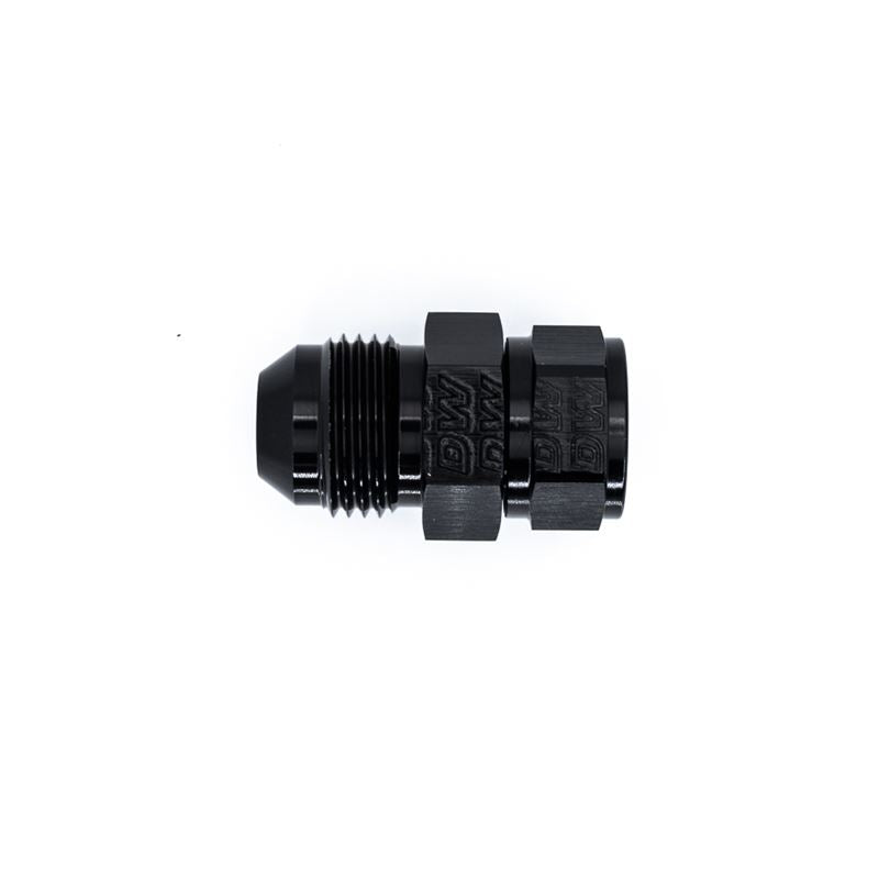 Deatschwerks 8AN Male Flare to Fuel Pump Outlet Barb Adapter (black) (6-02-0736)