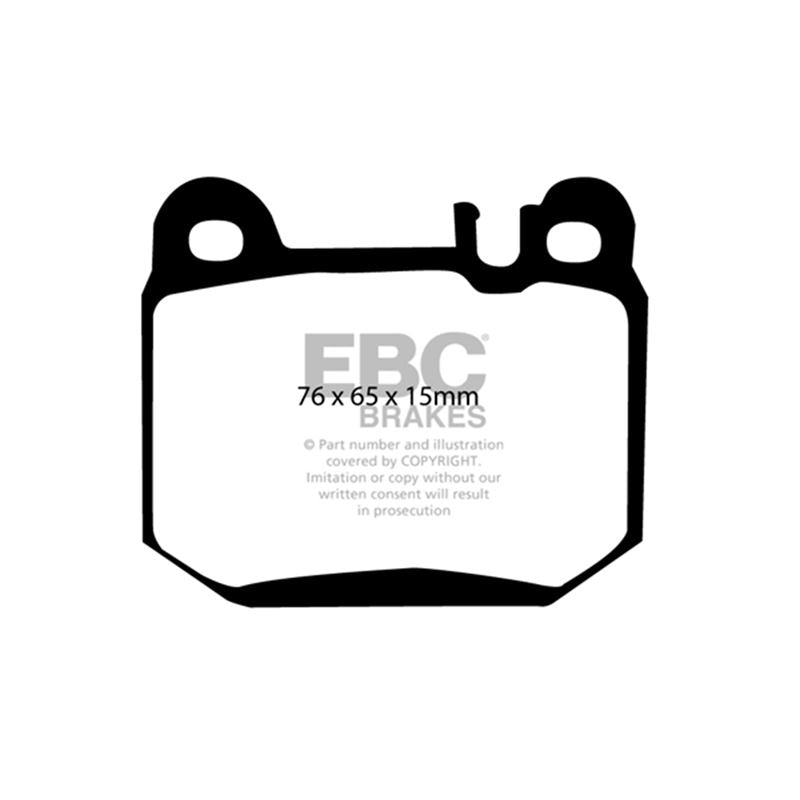 EBC Yellowstuff Street And Track Brake Pads (DP41395R)