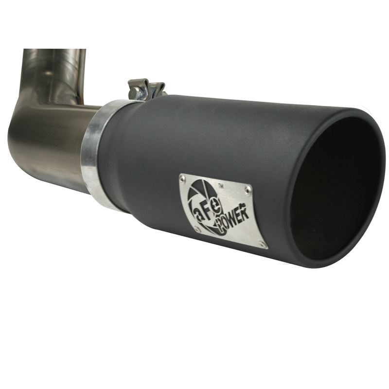 aFe MACH Force-Xp 4 IN Stainless Steel Cat-Back Exhaust System w/Black Tip (49-43041-B)