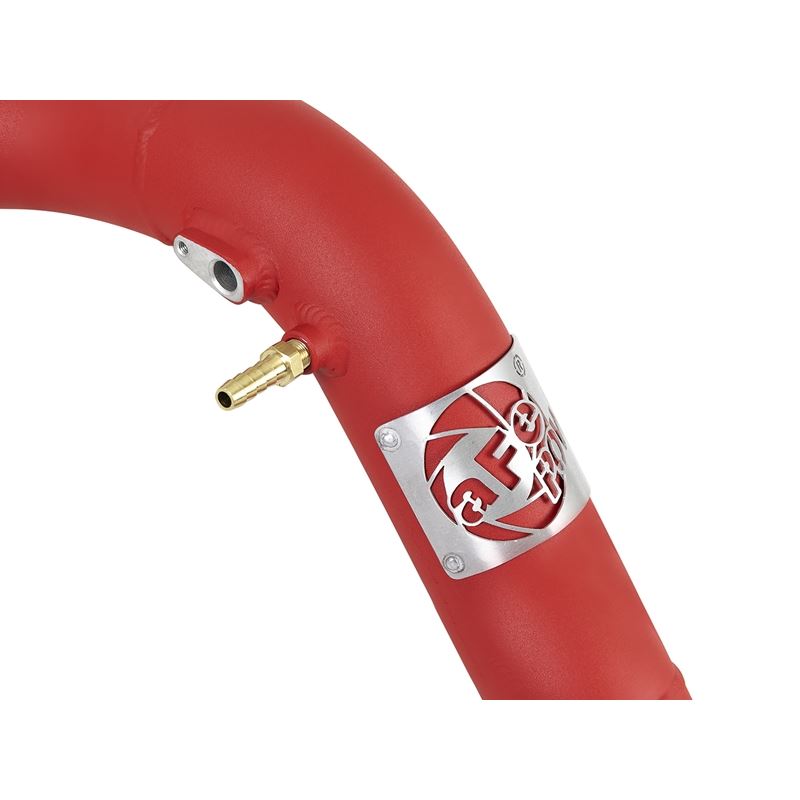 aFe BladeRunner 2-1/4 IN and 2-1/2 IN Aluminum Hot and Cold Charge Pipe Kit Red (46-20344-R)