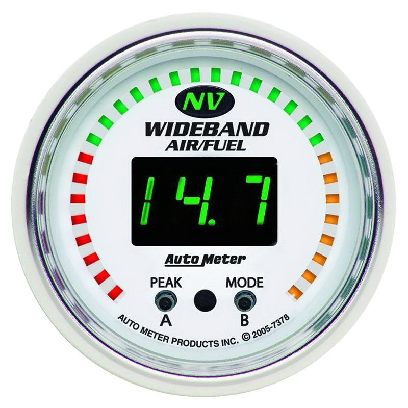 AutoMeter NV 52mm Wideband Air/Fuel Gauge (7378)