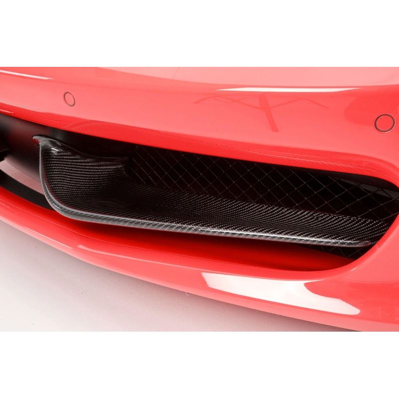 Fabspeed 458 Italia Carbon Fiber Front Bumper Blades (10-15) (FS.FER.458.FBB)