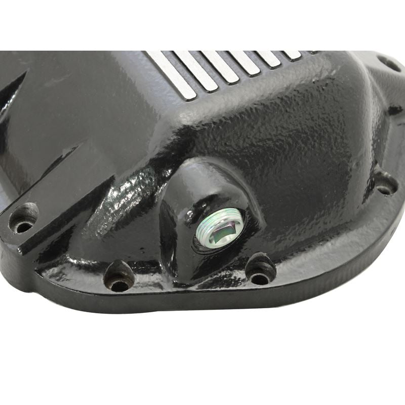 aFe Pro Series Differential Cover Black w/ Machined Fins (46-70162)