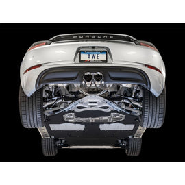 AWE Tuning Touring Edition Exhaust for Porsche 718 Boxster / Cayman - Chrome Silver Tips (3015-32080)