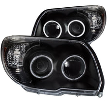 Load image into Gallery viewer, ANZO USA 2006-2009 Toyota 4Runner Projector Headlights w/ Halo Black (111320)