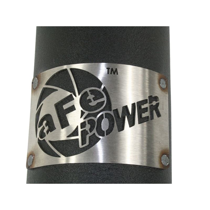 aFe BladeRunner 3-1/2 IN Aluminum Cold Charge Pipe Black (46-20039)