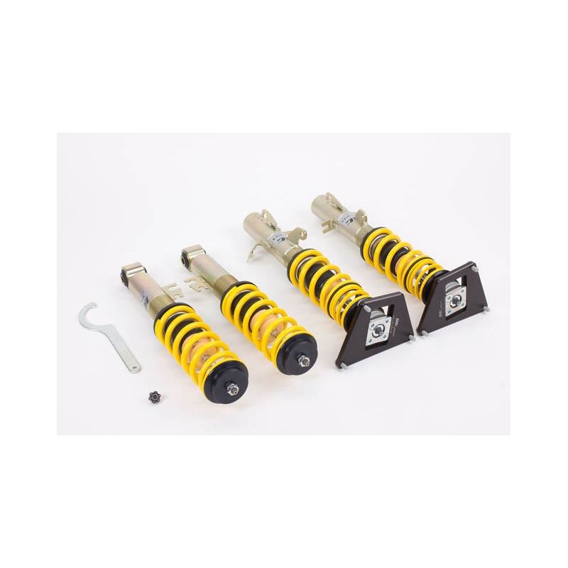 ST Suspension XTA Height, Rebound Adjustable Coilover Kit w/ Top Mounts for 02-06 Mini R50