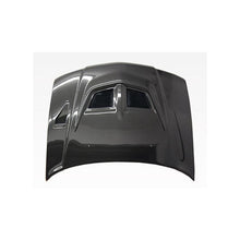 Load image into Gallery viewer, VIS Racing EVO Style Black Carbon Fiber Hood (97MTMIR4DJEV-010C)