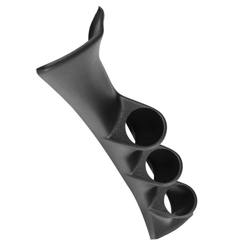 AutoMeter 95-99 Mitsubishi Eclipse / Eagle Talon (excl Convertible) Black Triple 52mm Pillar Pod (22613)