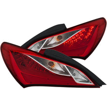 Load image into Gallery viewer, ANZO USA 2010-2013 Hyundai Genesis LED Taillights Red/Clear (321334)