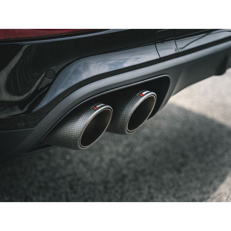 Akrapovic Tail Pipe Set (Carbon) for 2018+ Porsche Cayenne V6 (536) (TP-CT/53)