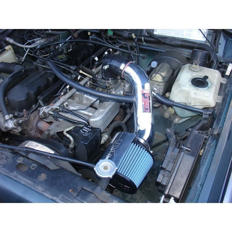 Injen 91-01 Jeep Cherokee XJ 4.0 L6 Wrinkle Black Power-Flow Intake w/ MR Tech and Web Nano Filter (PF5011WB)