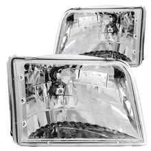 Load image into Gallery viewer, ANZO USA 1993-1997 Ford Ranger Crystal Headlights Chrome (111036)