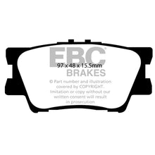 Load image into Gallery viewer, EBC Yellowstuff Street And Track Brake Pads (DP41793R)