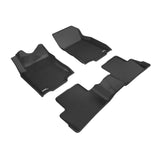 3D Maxpider KAGU Floor Mat, BLACK, 1ST ROW/2ND ROW (L1NS10501509)