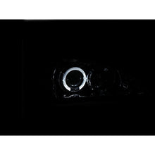 Load image into Gallery viewer, ANZO USA 1994-1998 Ford Mustang Projector Headlights w/ Halo Black 1pc (121038)