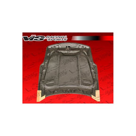 VIS Racing R35 Style Black Carbon Fiber Hood (03NS3502DR35-010C)