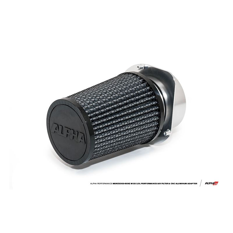 ALPHA Mercedes-Benz AMG M133 2.0L Performance Air Filter & CNC Aluminum Adapter (ALP.19.08.0001-1)