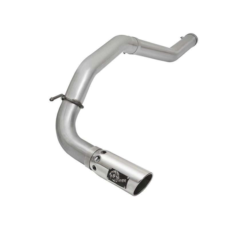 aFe ATLAS 4 IN Aluminized Steel DPF-Back Exhaust System w/ Polished Tip (49-06113-P)