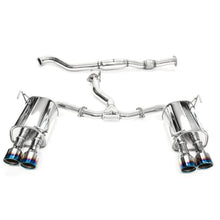 Load image into Gallery viewer, Invidia Q300 Rolled Titanium Tip Cat-Back Exhaust for 2022+ Subaru WRX (HS22WRXG3T)