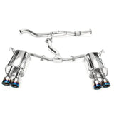 Invidia Q300 Rolled Titanium Tip Cat-Back Exhaust for 2022+ Subaru WRX (HS22WRXG3T)