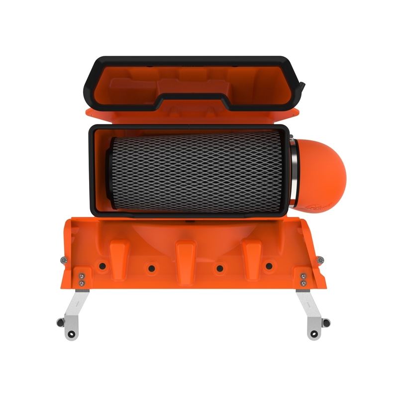 aFe Power SC Magnum FORCE Stage2 Orange Edition Cold Air Intake System w/Pro 5R for 21-23 RAM 1500 TRX V8-6.2L (54-13072KN)